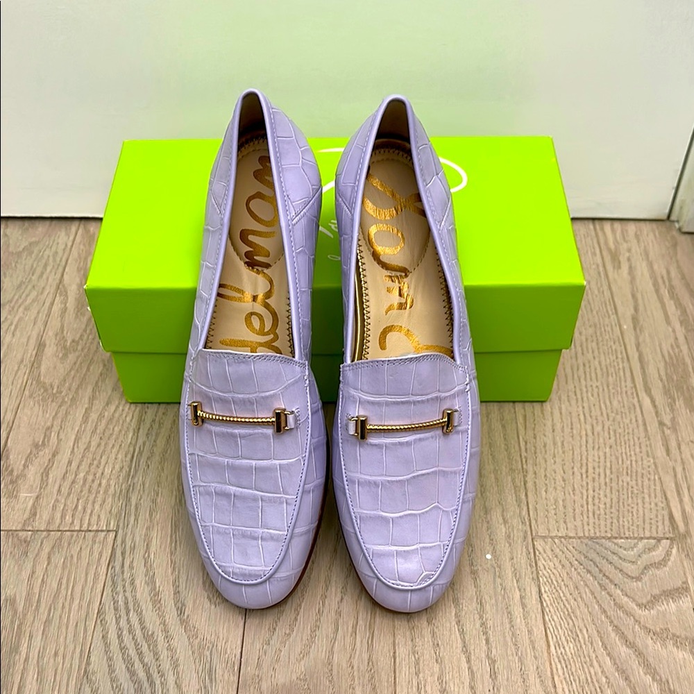 Sam Edelman Loraine Bit Lilac Loafers